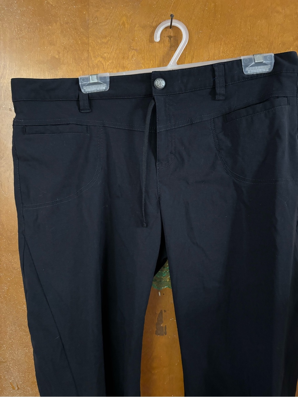 Athleta black outdoor sports pants. Size 16 - Picture 3 of 6